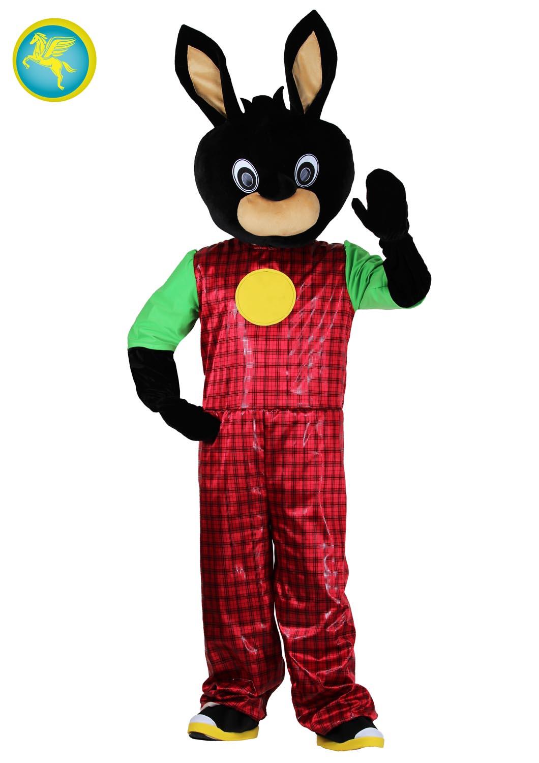 Costume da Mascotte da coniglio black